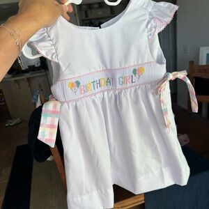 Classic Whimsy “birthday girl” dress toddler 2T - worn once